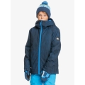 QUIKSILVER MISSION PRINTED YOUTH JK, INSIGNIA BLUE TREEBEARD YOUTH 