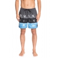QUIKSILVER WORD BLOCK VOLLEY 17 IRON GATE