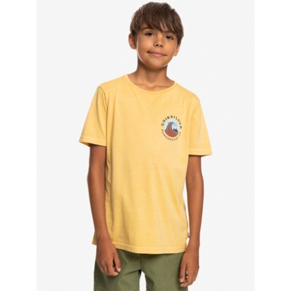 QUIKSILVER QS BUBBLE STAMP SS YTH, WHEAT 